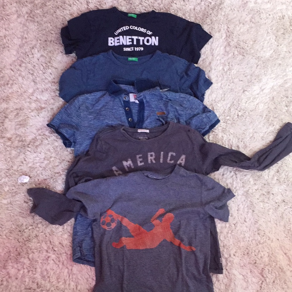 LLBean, Benetton Boys T-shirt Bundle
